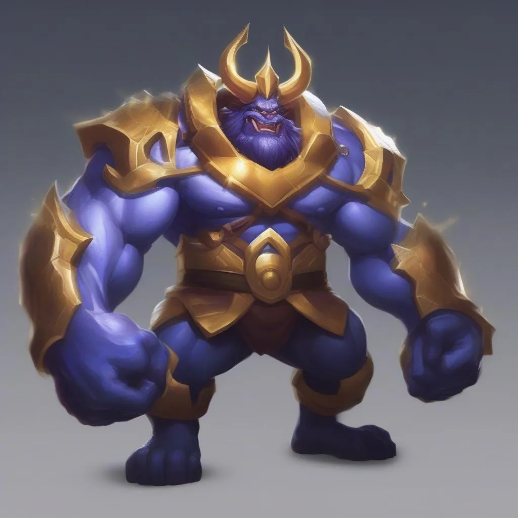 Alistar, the guardian of the team