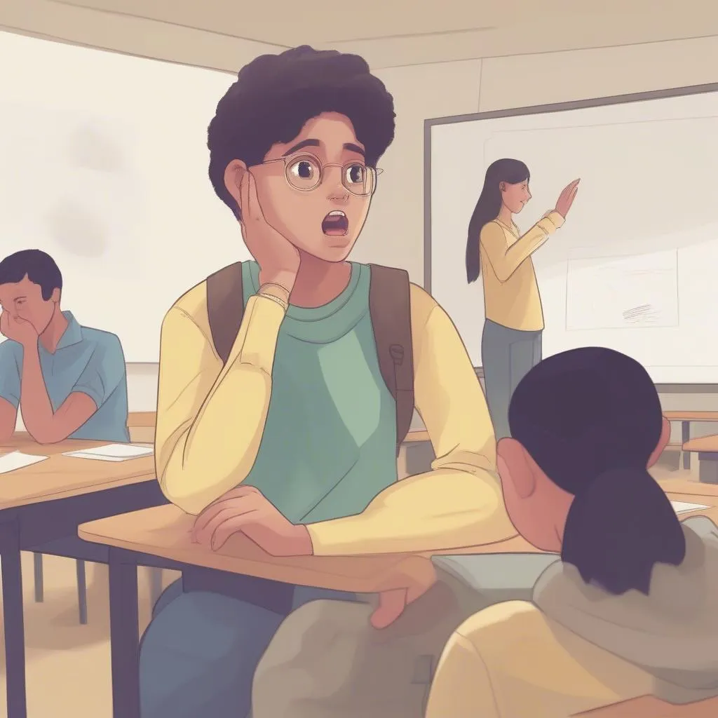 Học sinh e ngại giao tiếp