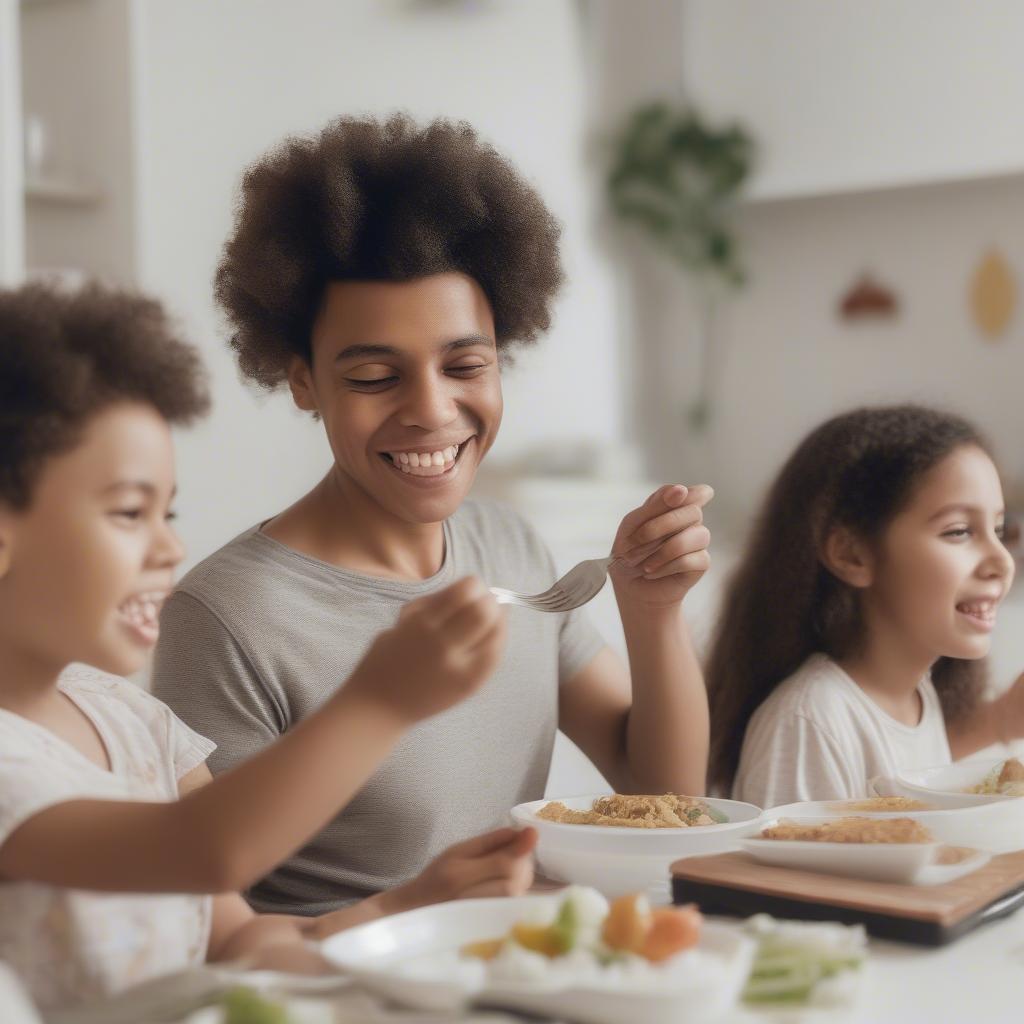 儿童用餐技巧培养