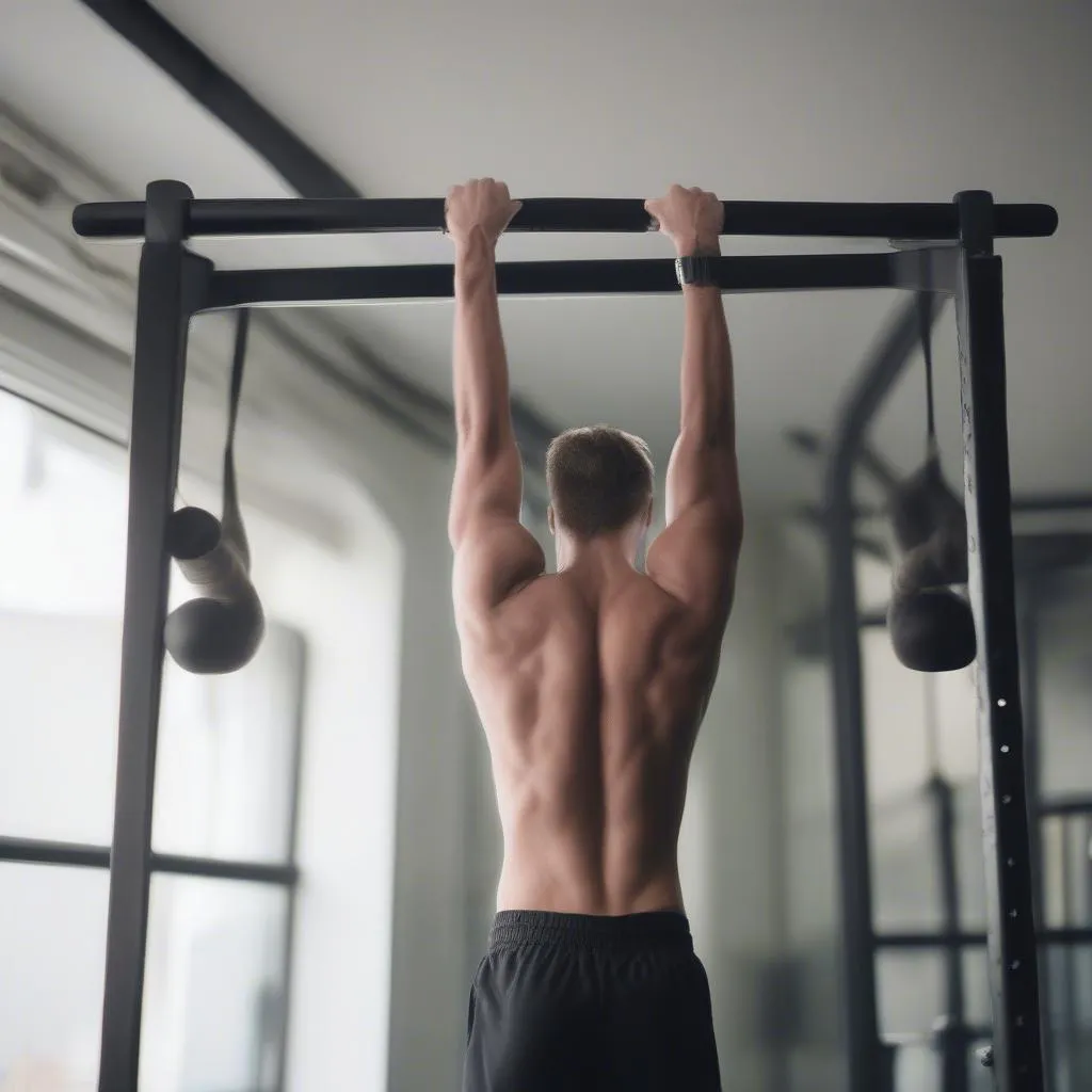 Thực hiện động tác Pull-up