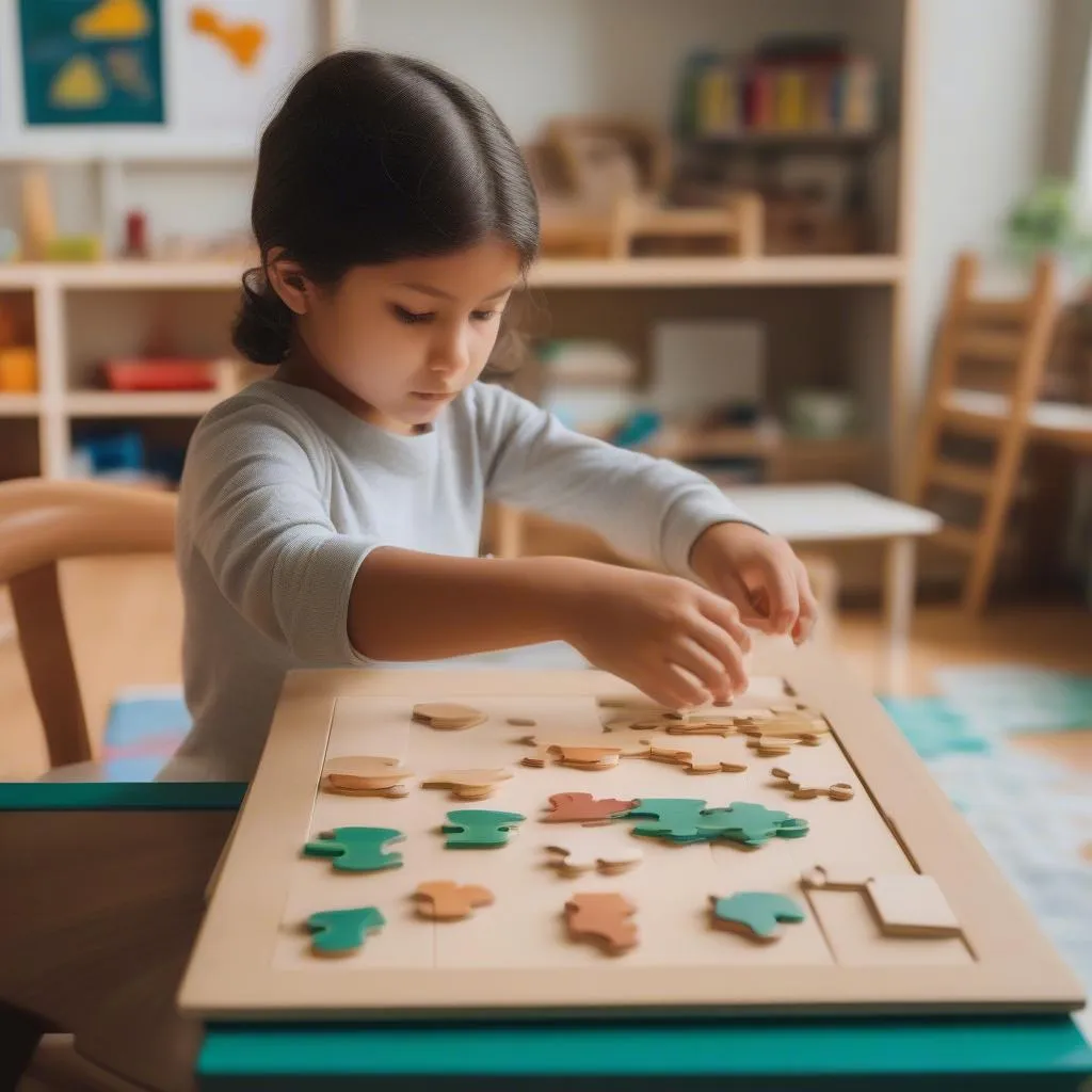 Sách dạy kỹ năng Montessori giúp trẻ phát triển tư duy logic, khả năng giải quyết vấn đề