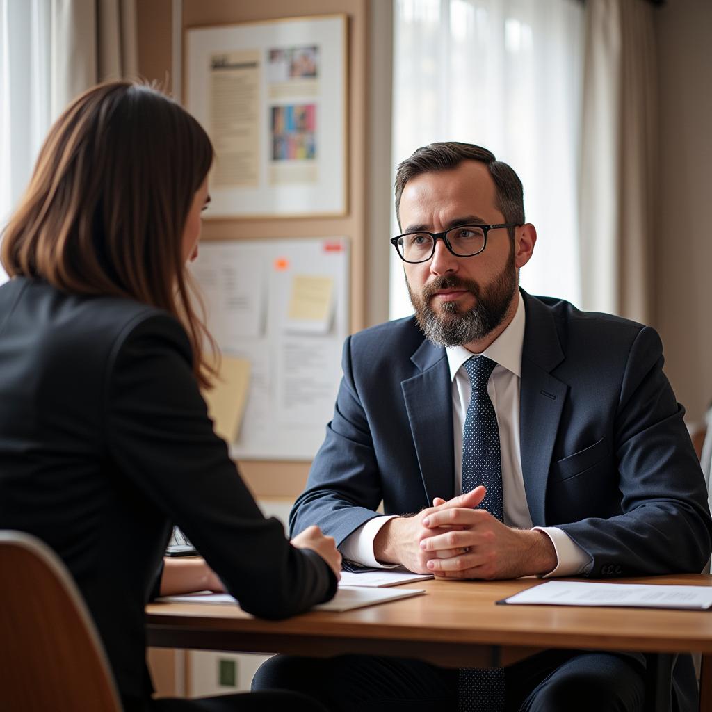 犹太销售技巧1|一位犹太商人正在与顾客洽谈业务