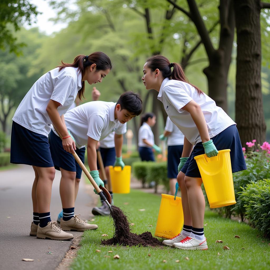 Giáo dục kỹ năng sống trong trường học.