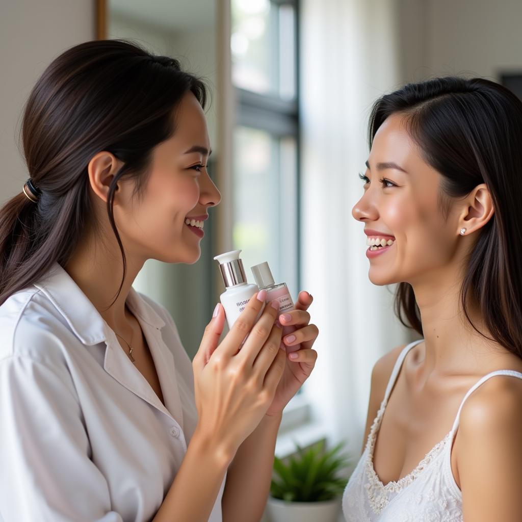 Giao tiếp với khách hàng Oriflame