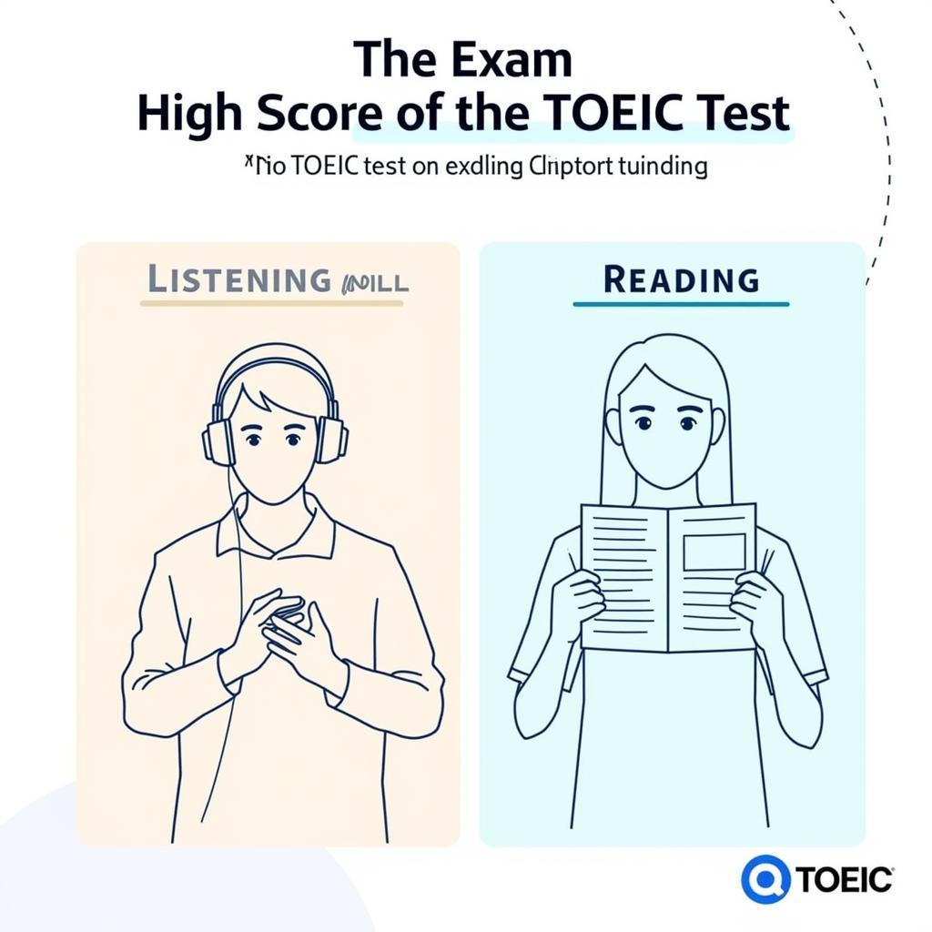 Kỹ năng nghe và đọc trong bài thi TOEIC