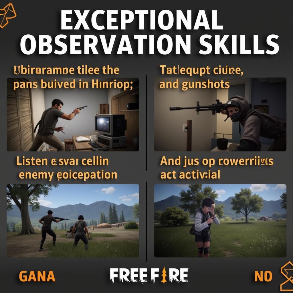 Kỹ năng quan sát trong Free Fire