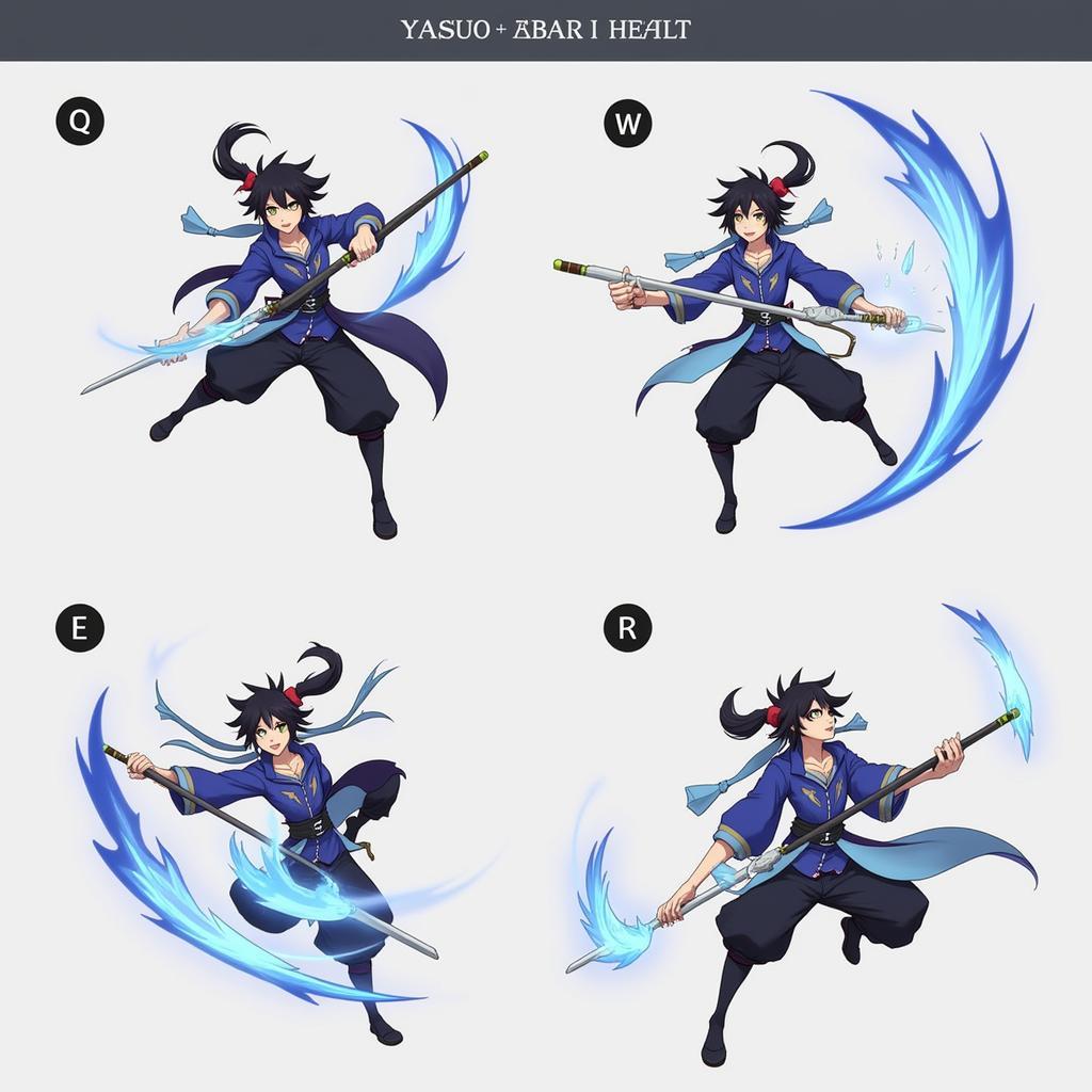 Kỹ năng Yasuo cơ bản