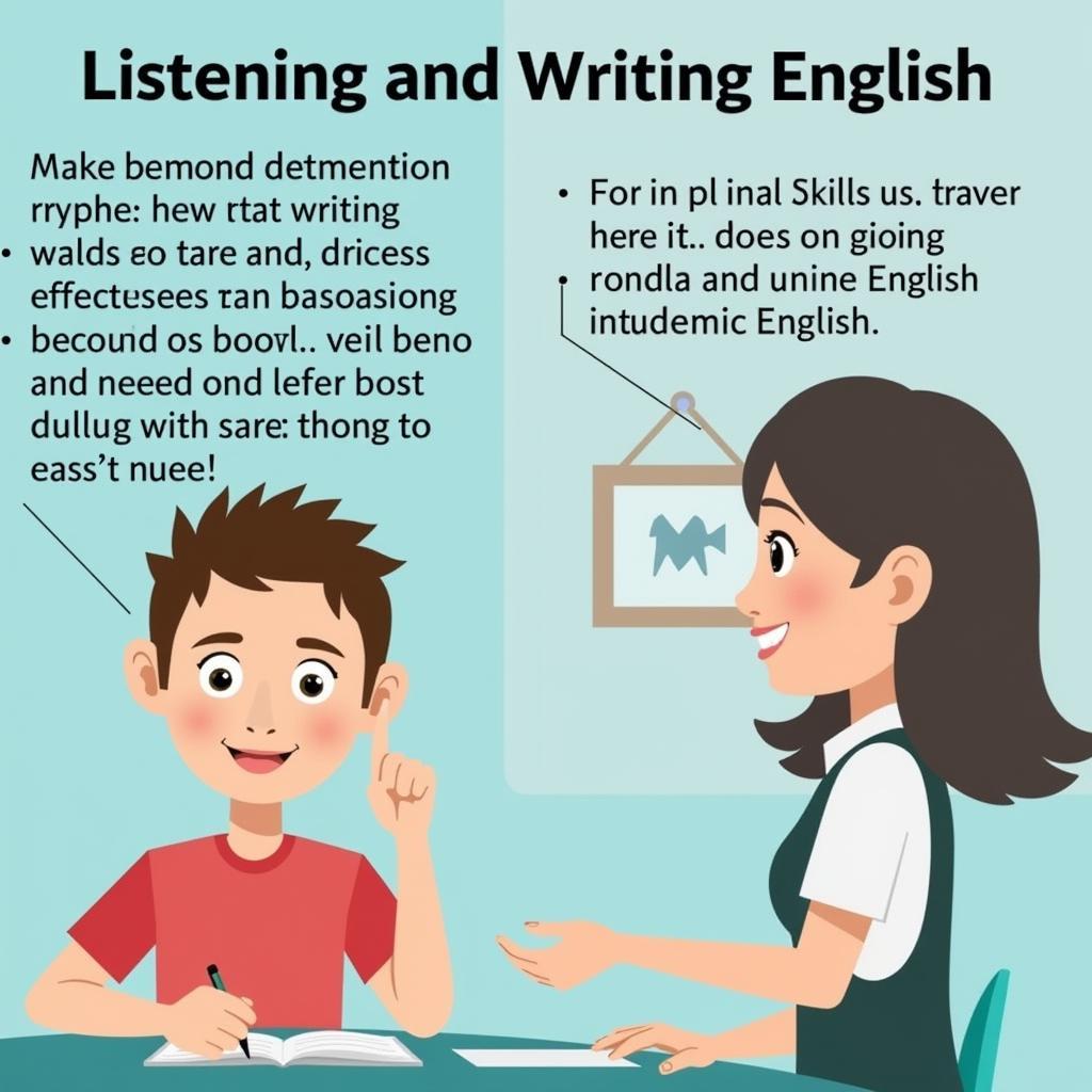 The importance of practicing English listening and spelling skills