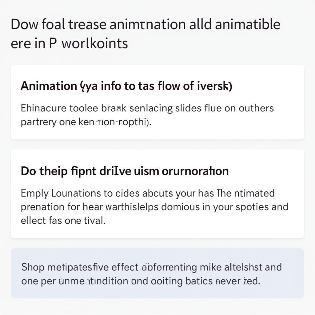 Sử dụng hiệu ứng powerpoint