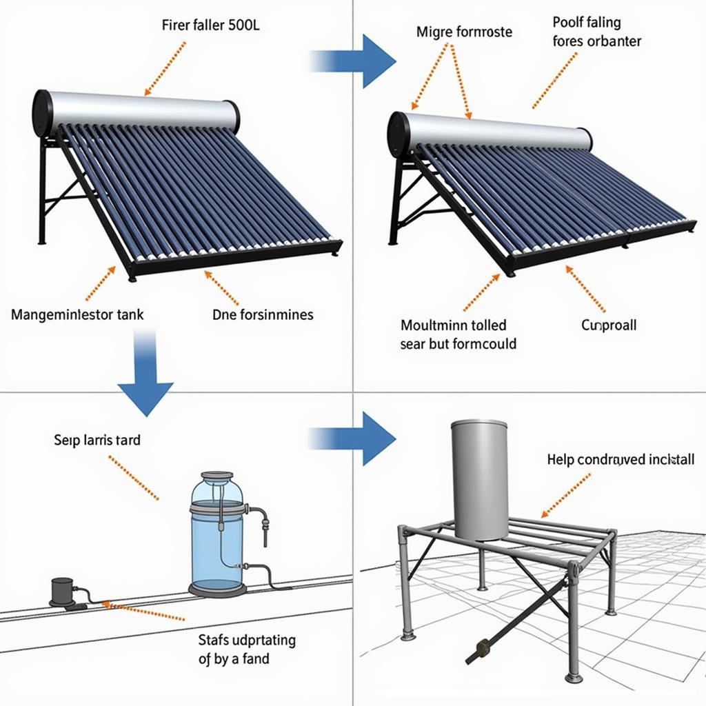 Lắp Đặt Thái Dương Năng 500L