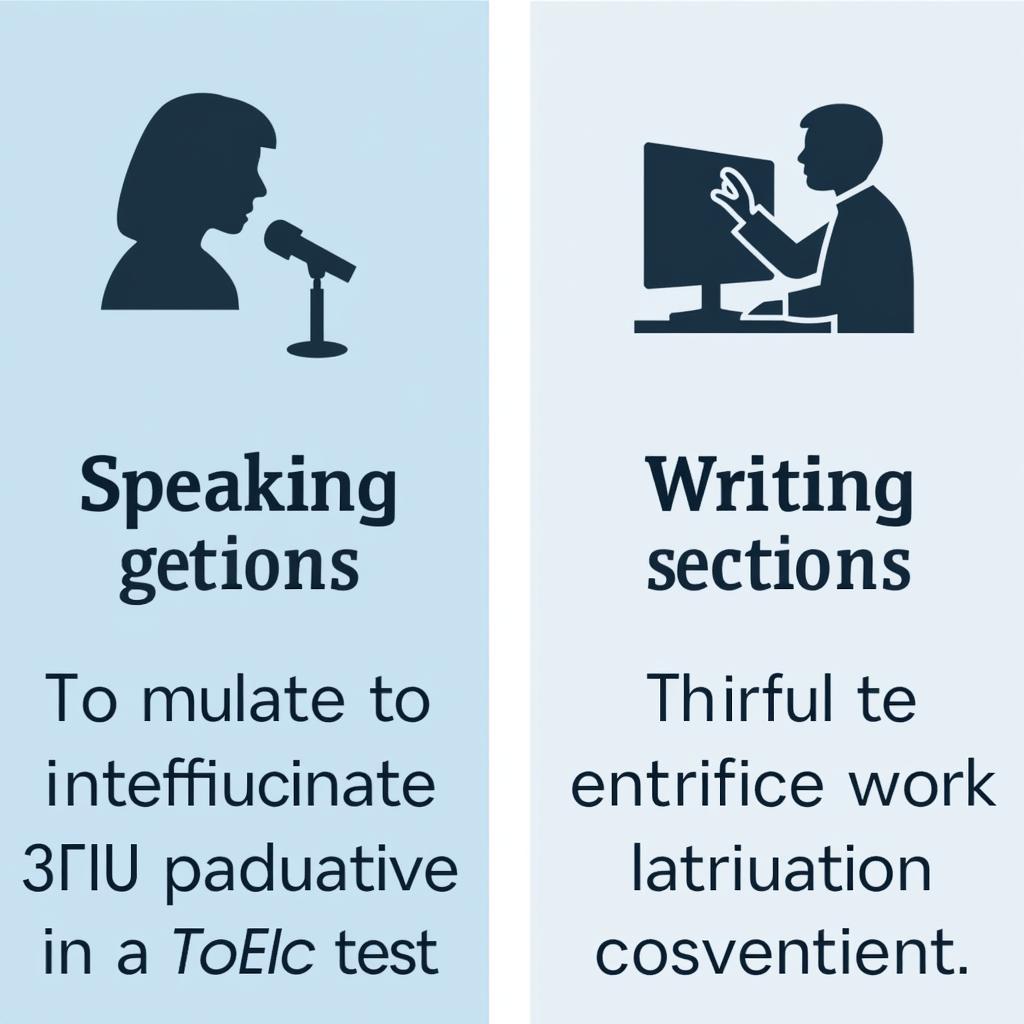 Bài thi TOEIC 4 kỹ năng bao gồm cả Speaking và Writing