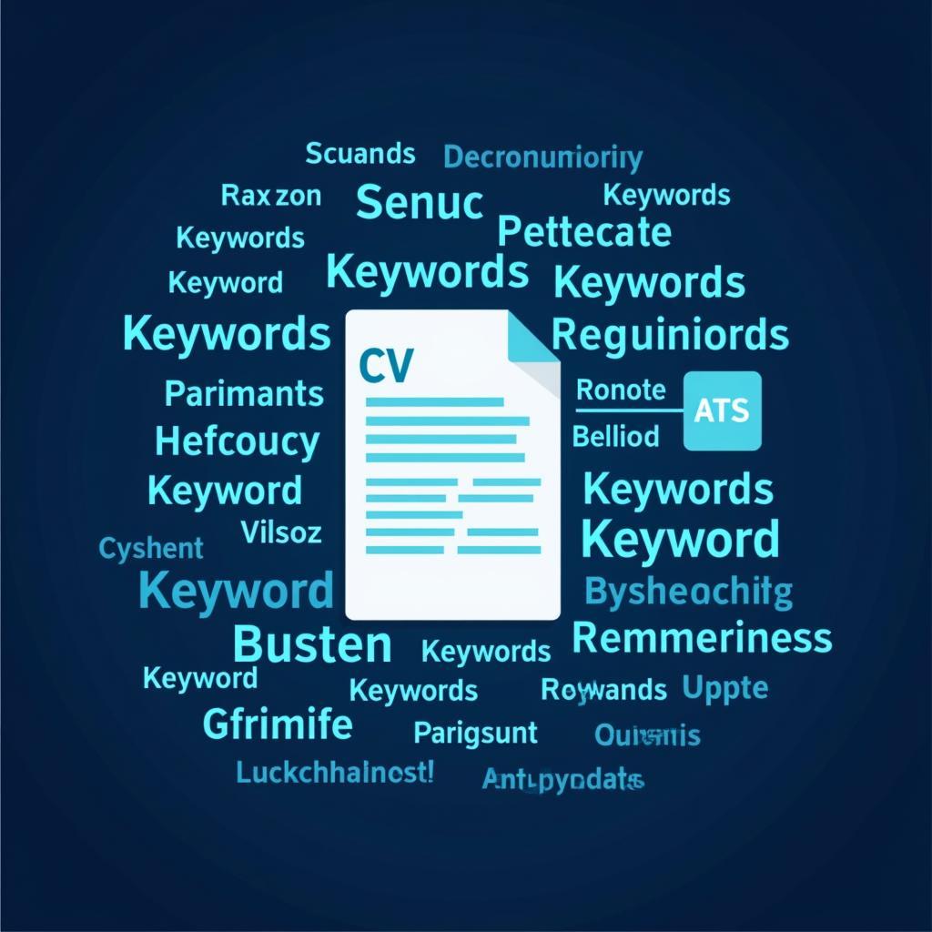 Keywords in an English CV