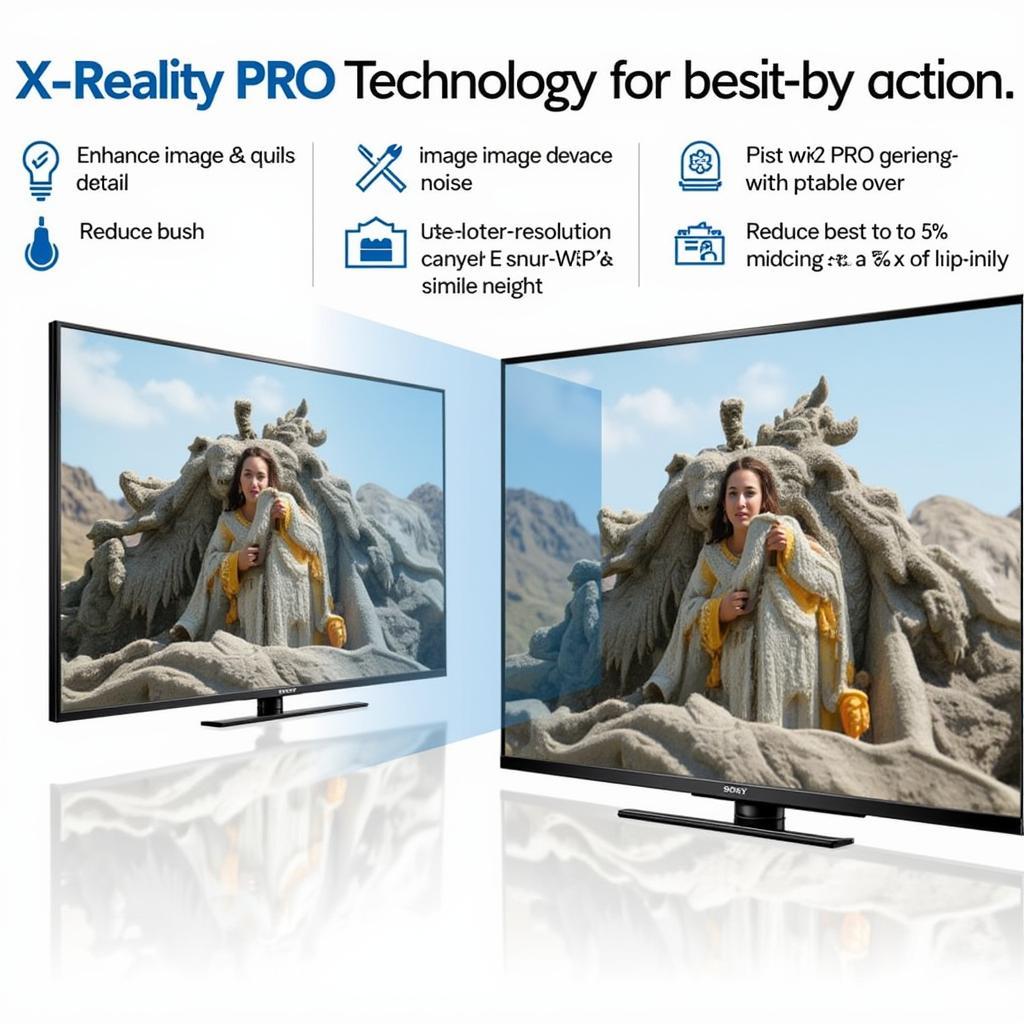 Công nghệ X-Reality PRO trên Sony 43W800F