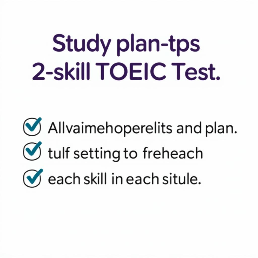 Chiến lược học Toeic 2 kỹ năng