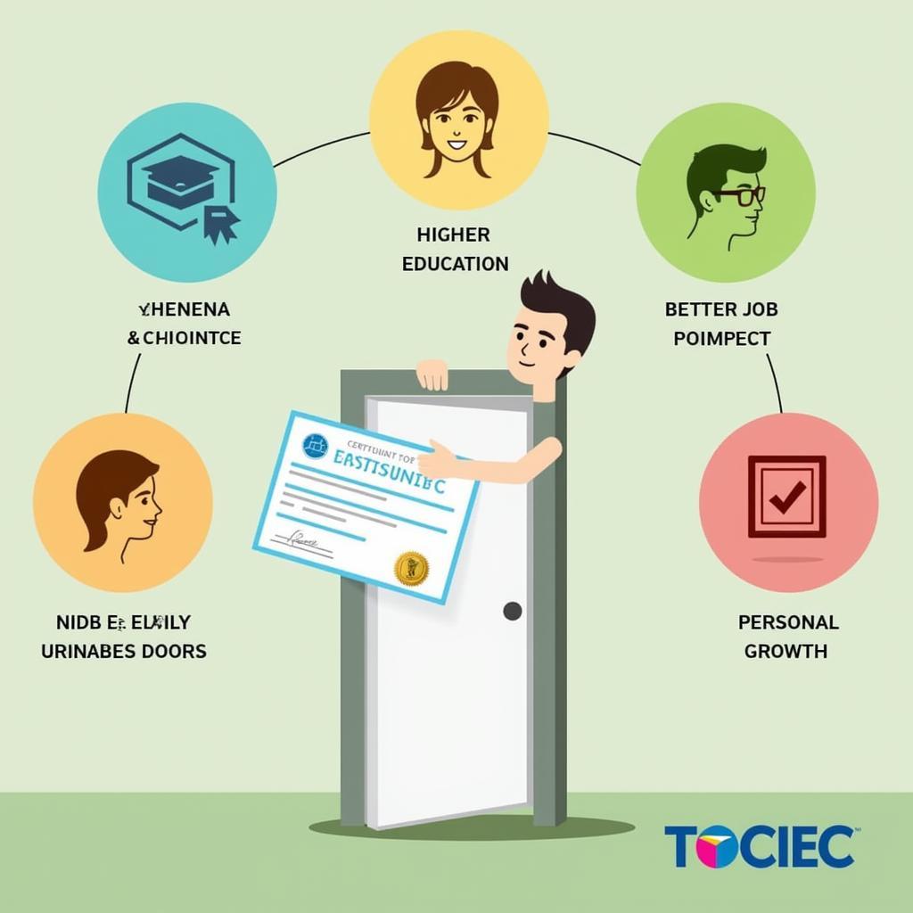 Chứng nhận TOEIC 4 kỹ năng mở cửa tương lai