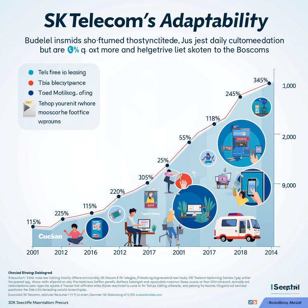 Khả năng thích ứng linh hoạt của SK Telecom với thị trường viễn thông