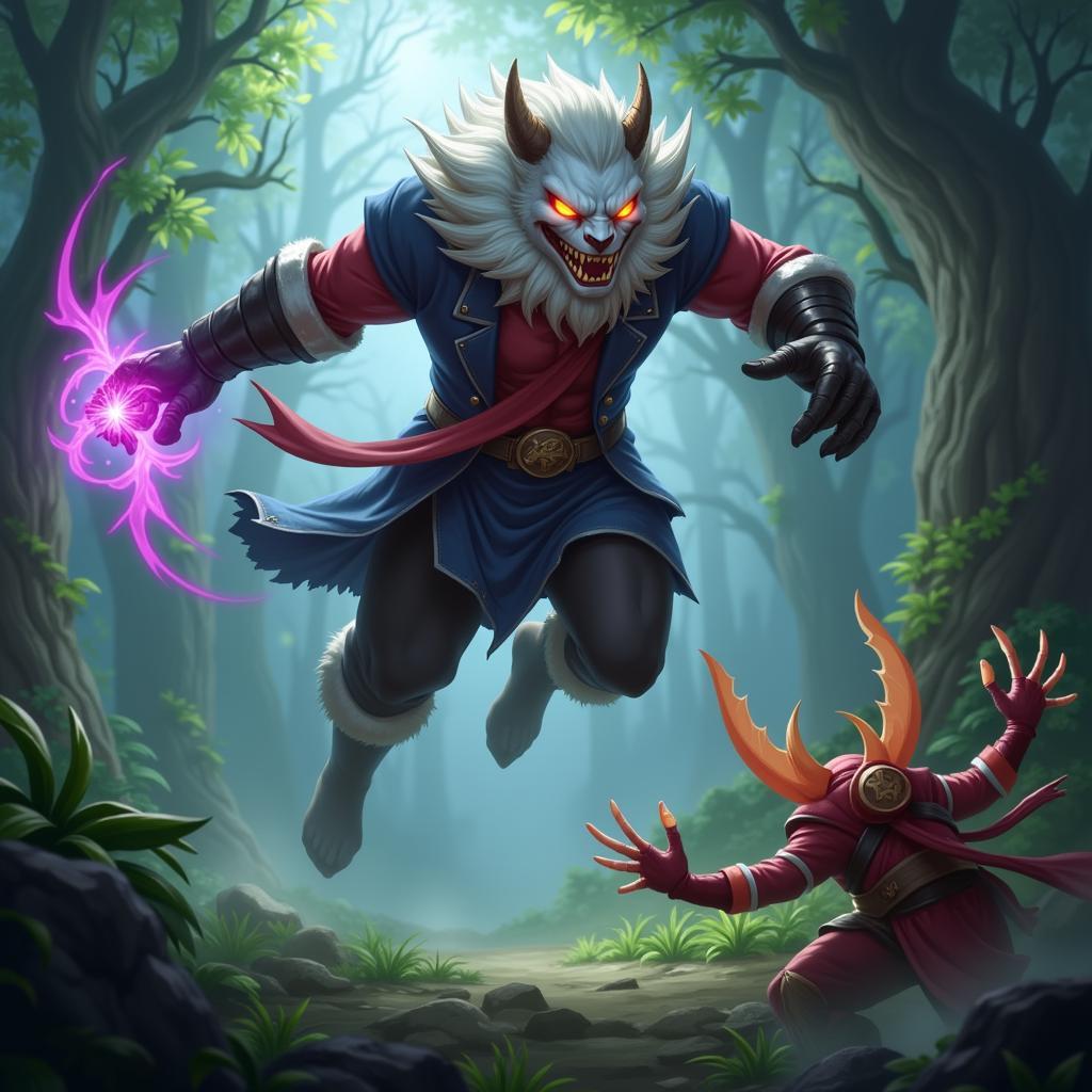 Rengar sử dụng kỹ năng Vô Hình