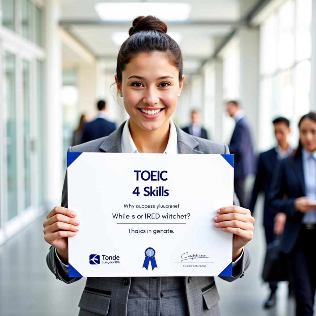 Ôn thi TOEIC 4 kỹ năng thành công